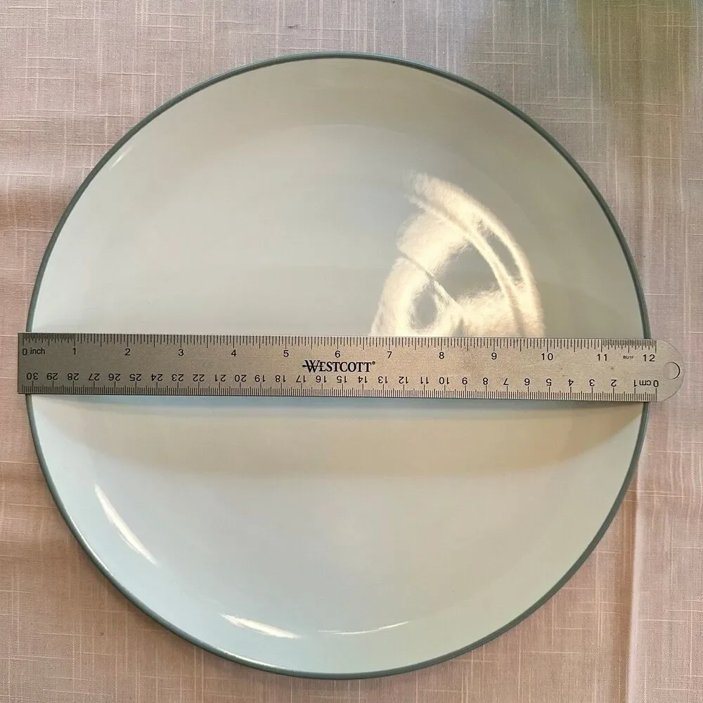 Noritake Colorwave Green 12 Inch Round Platter Chop Plate